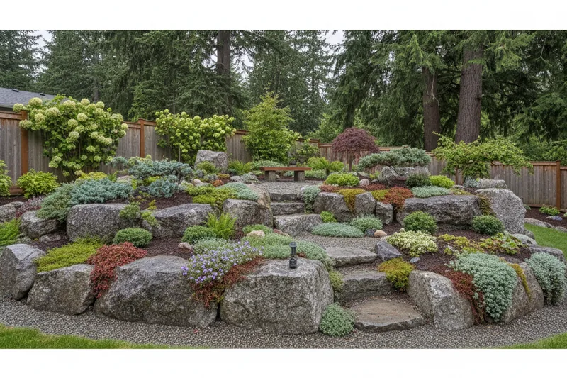 Small Garden Rockery Designs
