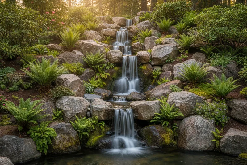 Backyard Waterfall
