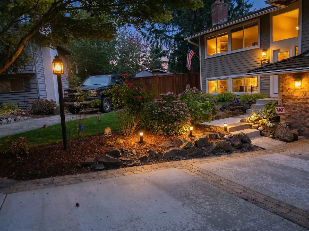 Lit Walkways in Bothell