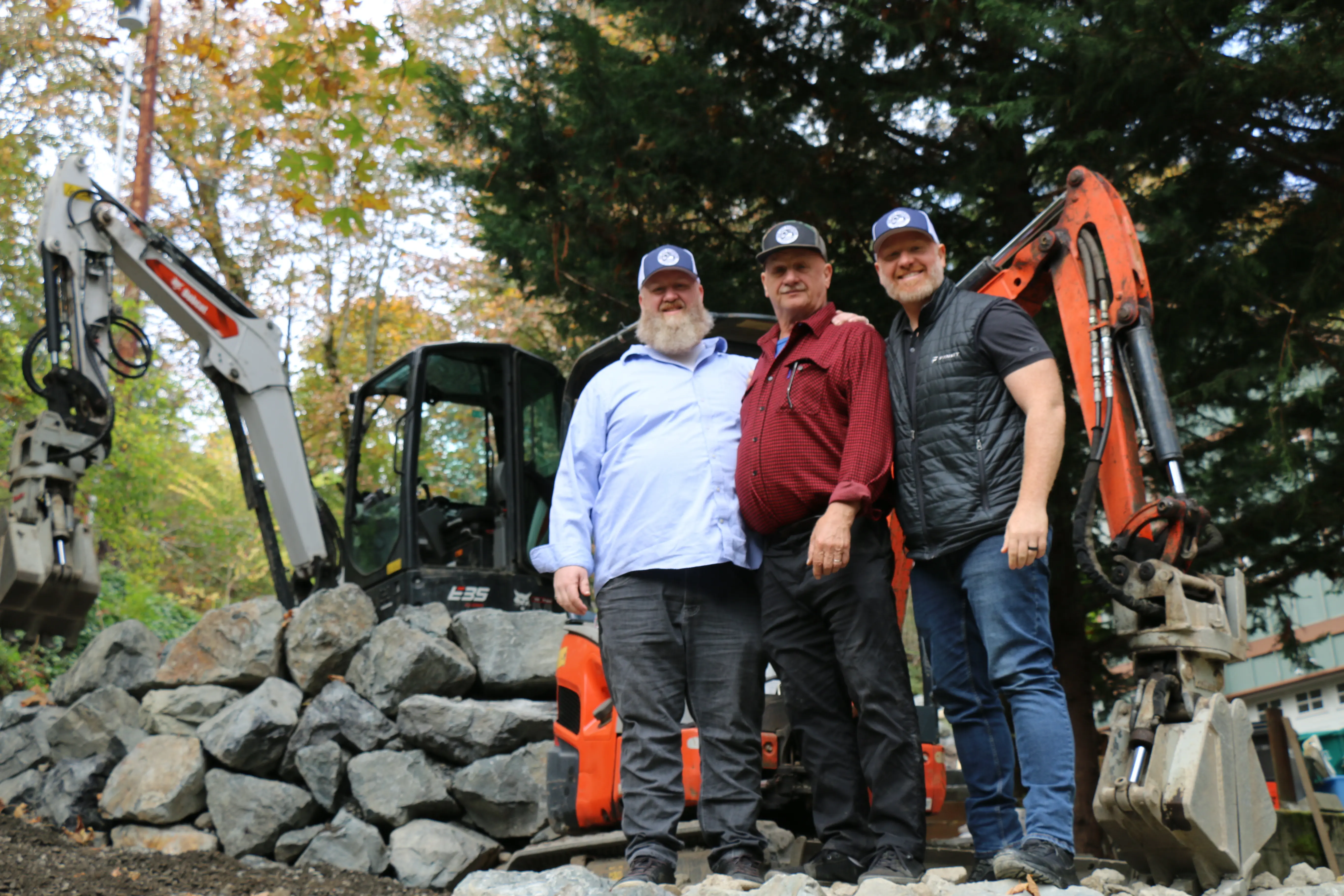 New Life Rockeries leadership team — 50 years of family craftsmanship