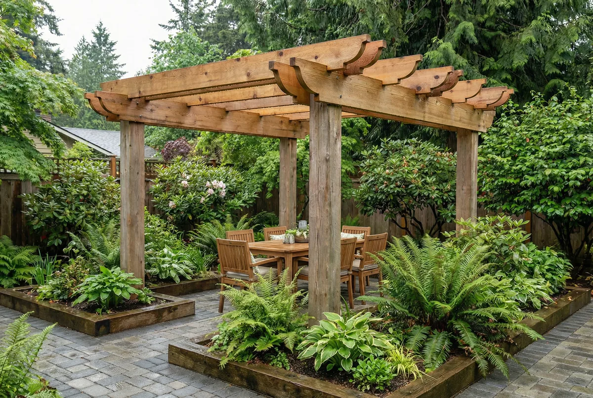 Pergola + Patio Combinations