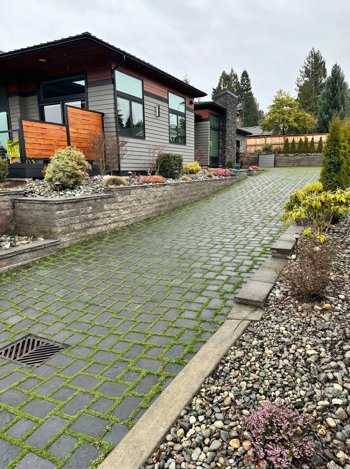 Permeable Paver Driveways in Bothell