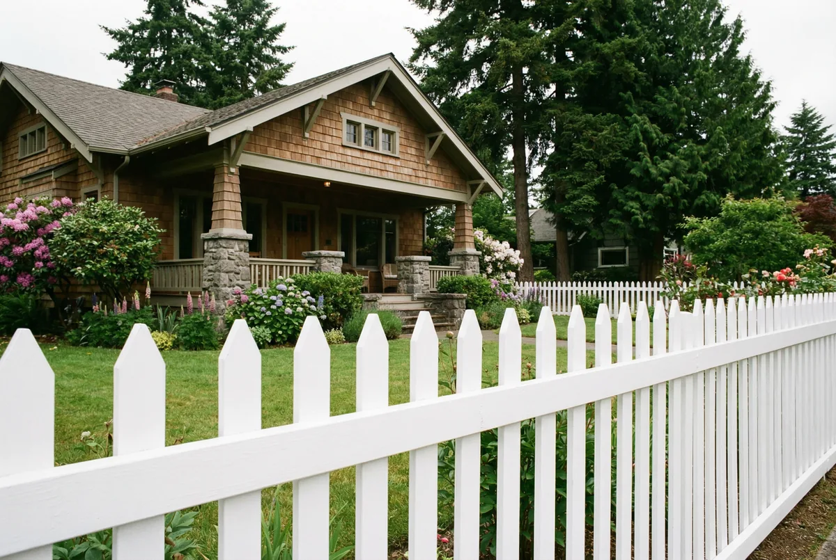 Wood Picket Fences