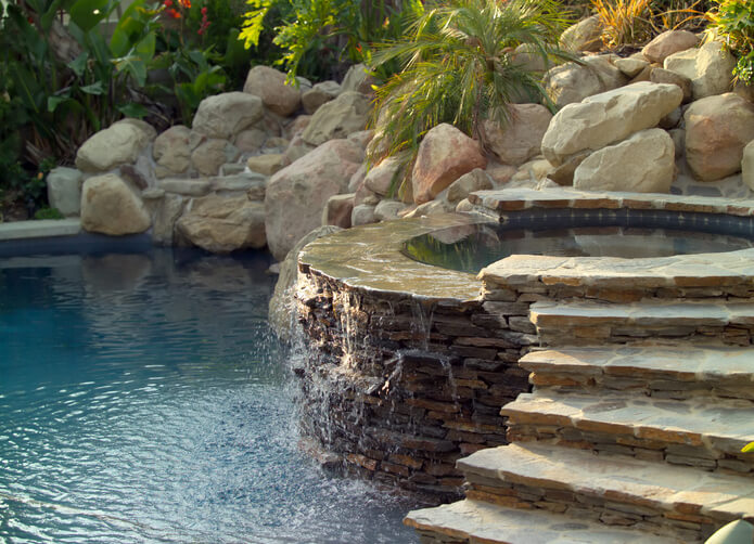 Water Feature landscaping in WA