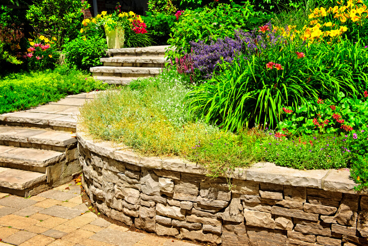 Landscaping Rock Wall