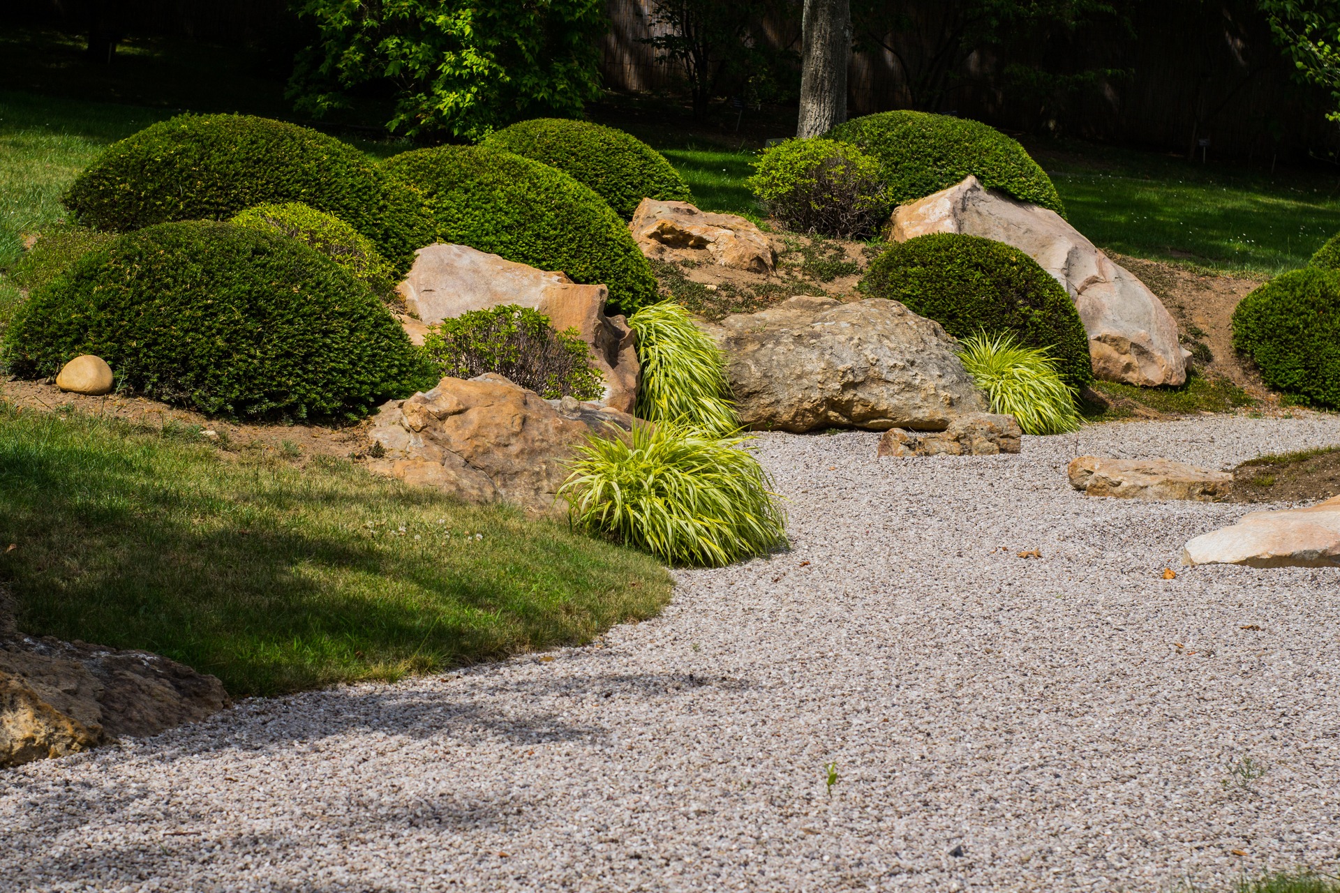 rockery for large landscapes