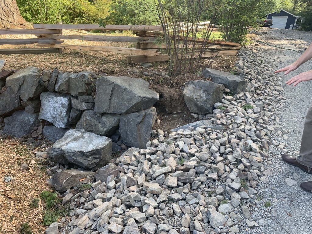 retaining wall installation Mountlake Terrace