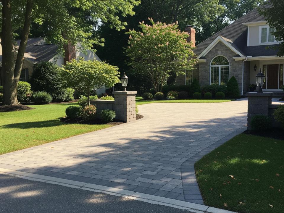 Paver Driveway Installation