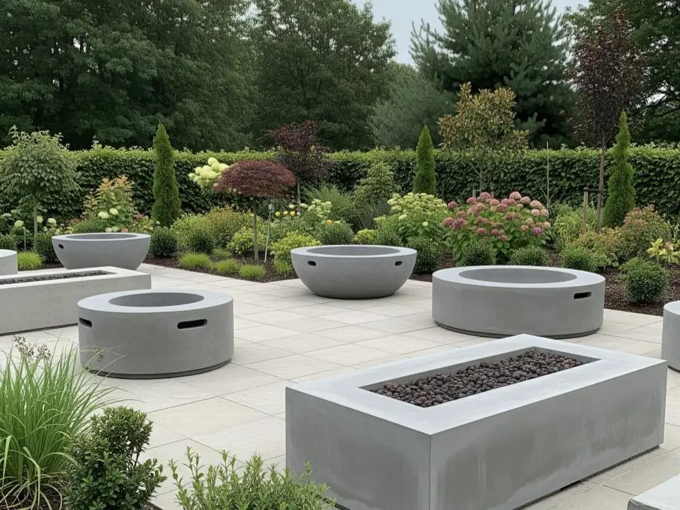 Concrete Fire Pits