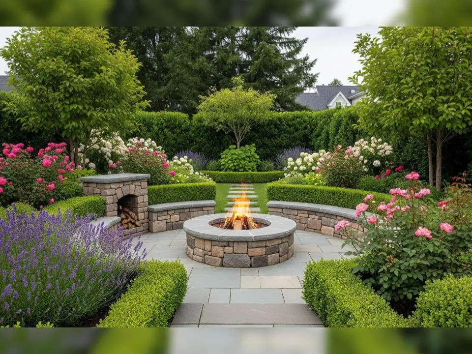 Custom Stone Fire Pits