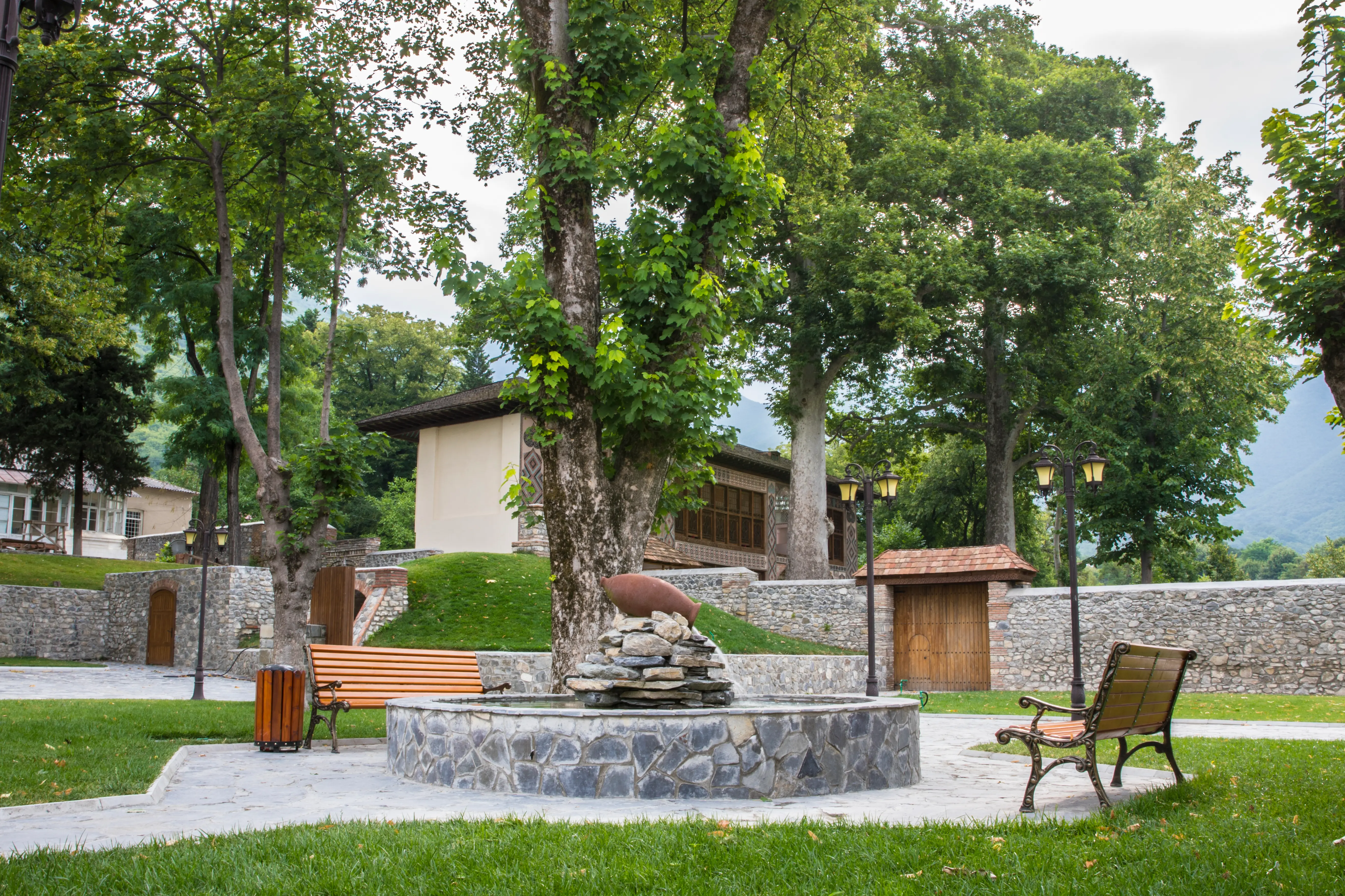 fire pit installation