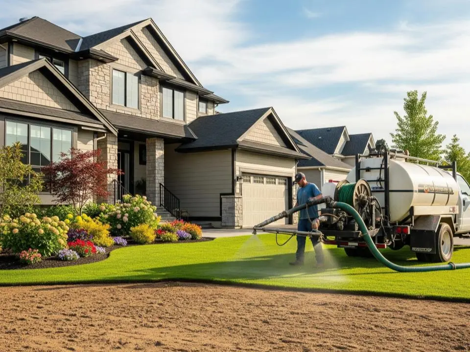 Hydroseeding (Fast Coverage for Big Areas)