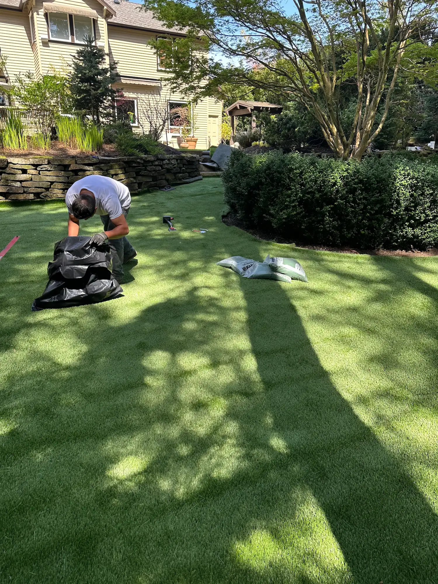 Seeding-Custom-Grass-Installation