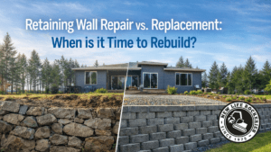 Retaining Wall Repair vs. Replacement: When is it Time to Rebuild?