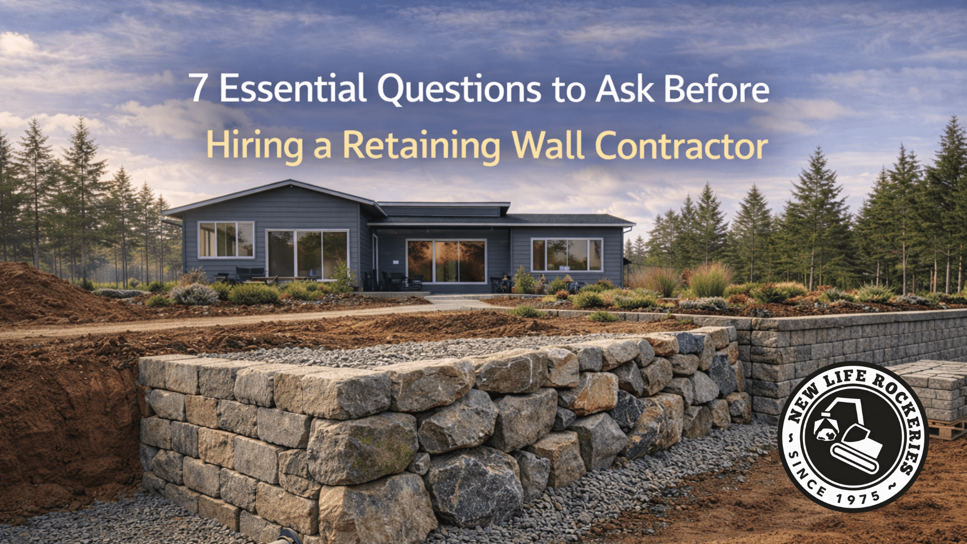 7 Essential Questions to Ask Before Hiring a Retaining Wall Contractor