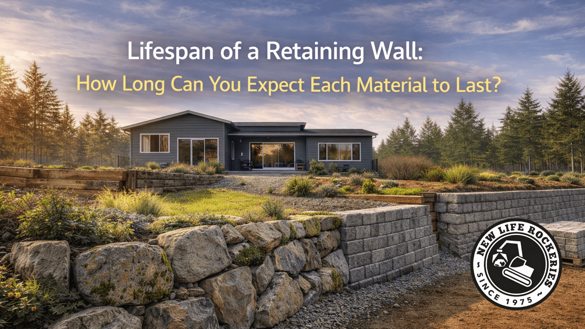 Lifespan of a Retaining Wall: How Long Can You Expect Each Material to Last?