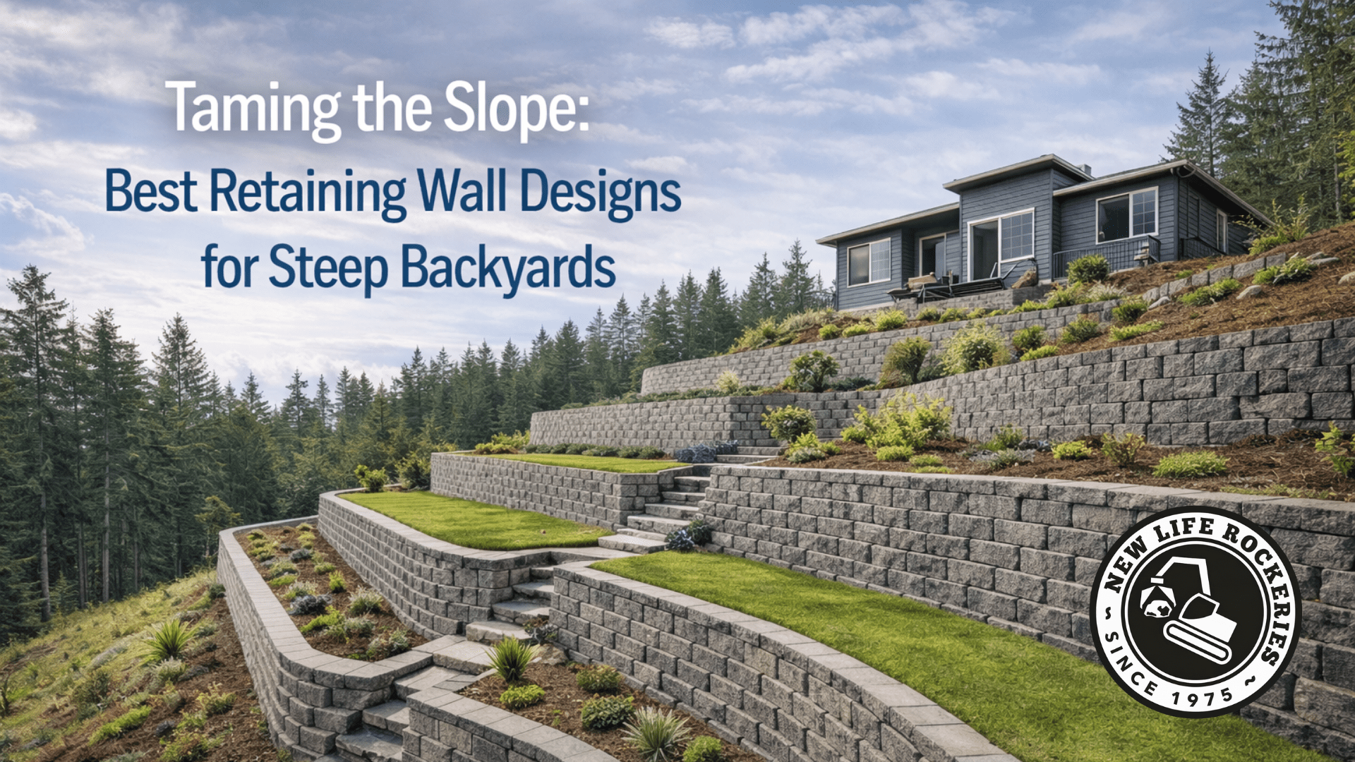 Taming the Slope Best Retaining Wall Designs for Steep Backyards