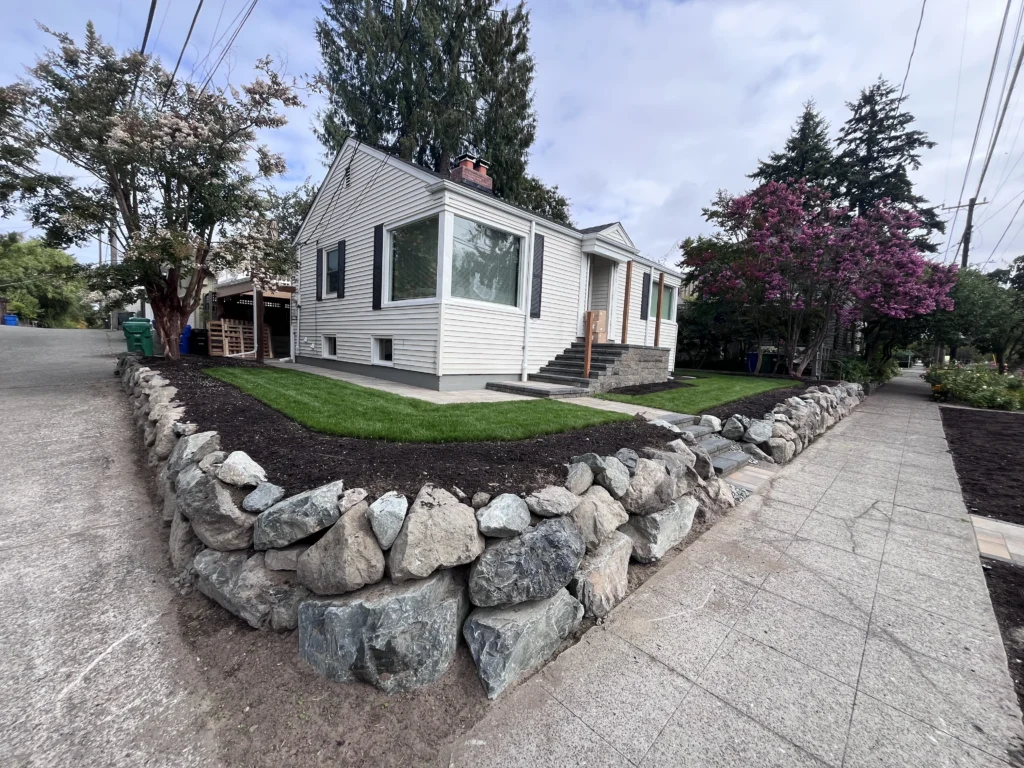 Natural stone aesthetic