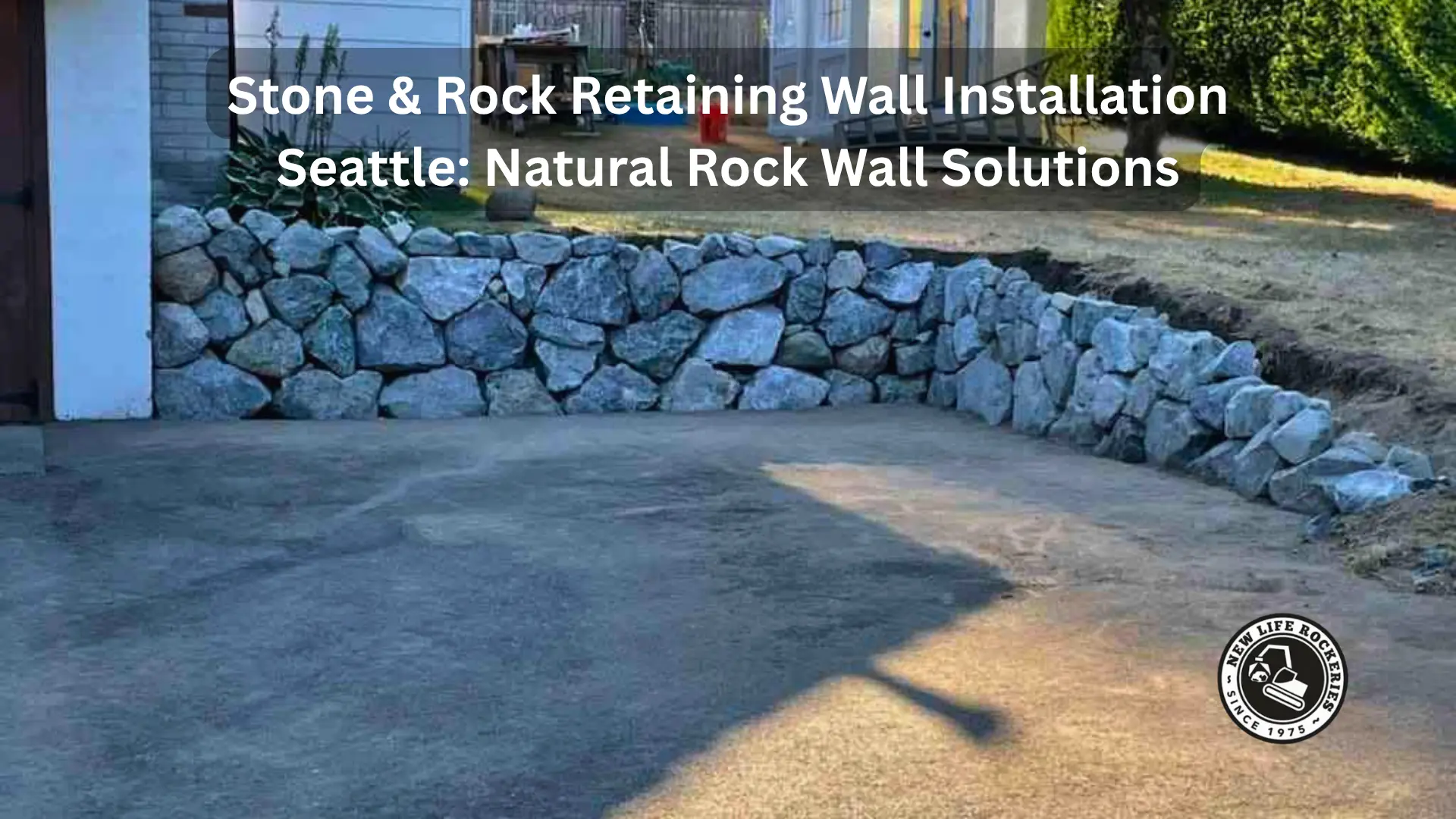 Rockery Contractor Seattle Rockery Installation & Natural Rock Walls