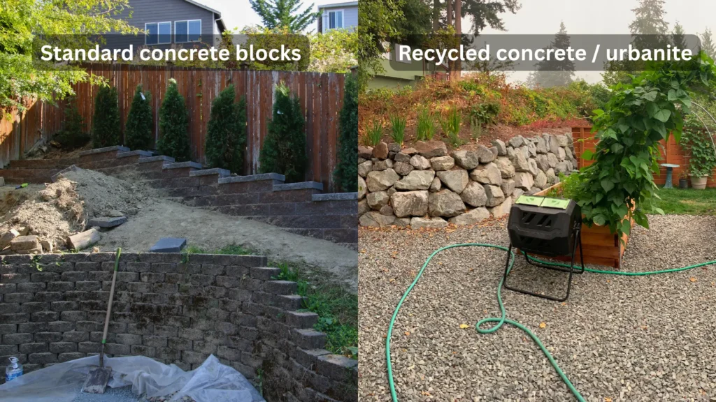 Types of retaining wall blocks available in Seattle