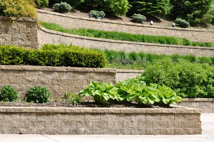 tiered-retaining-wall