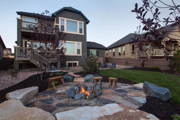 Flagstone-patio