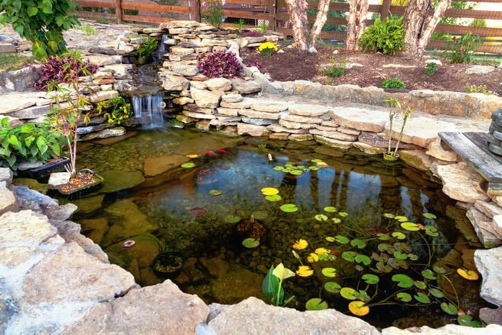 Backyard Waterfall