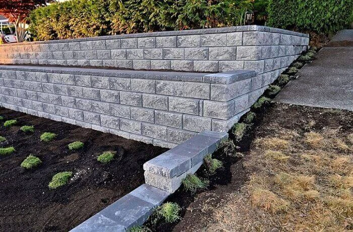 Anchored Retaining Wall